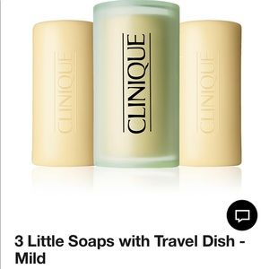 Clinique Three Little Soaps Mild